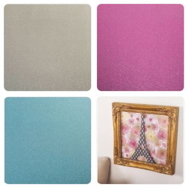 3 HOJAS DE VINIL ADHESIVO COTTON CANDY 12 X 24 PULGADAS