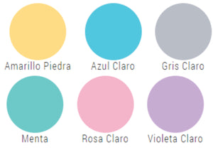 PAQUETE 6 HOJAS DE VINIL DE CORTE PREMIUM COLORES PASTELS CRICUT