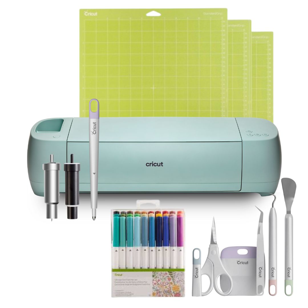 Plotter de corte Cricut Explore 3+ Tapetes + Herramientas + Doblez + Deep Cut + Kit Plumas  OFERTA / 136 5473