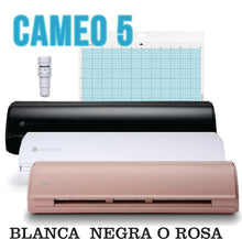 Cargar imagen en el visor de la galería, Silhouette Cameo 5 Colores: Blanca/ Negra / Rosa / Marmol