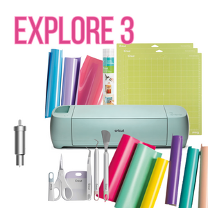 Combo Cricut Explore 3  y Viniles / 5473