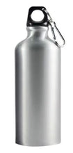 Cargar imagen en el visor de la galería, Botella deportiva de aluminio PLATA/BLANCO 600ml