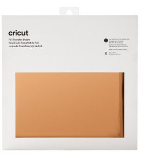 HOJAS DE TRANSFERENCIA FOIL CRICUT ROSA ORO 12X12 PULG (8 PZ) | 2008708