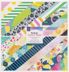 PAPEL DOBLE CARA 12X12" VICKI BOUTIN SWEET RUSH 48PZ | 34003902