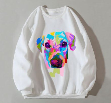 SUDADERA BLANCA BÁSICA PARA SUBLIMAR UNISEX