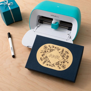 VINIL SMART LABEL ORO PARA ESCRIBIR CRICUT JOY 5.5X13" 4 PIEZAS