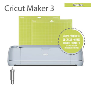 Plotter de Corte Cricut Maker 3  + Tapetes + Curso Completo  PAQUETE  EN OFERTA / 5473