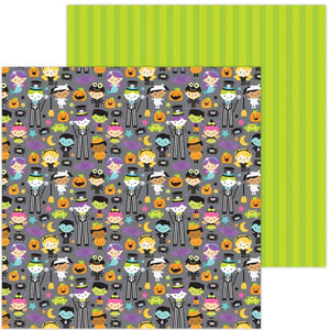 CARTULINA DOBLE VISTA 1 HOJA DE 12" X 12" COSTUME CONTEST DOODLEBUG