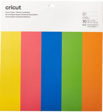 Cargar imagen en el visor de la galería, HOJAS DE CARTULINA ADHESIVA SMART CRICUT 13X13 PULG 10 PIEZAS