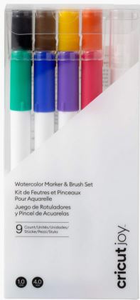 MARCADORES ACUARELA PARA CRICUT JOY 1.0 9PZ