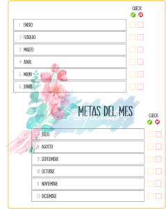 Archivo Digital de: Agenda Semanal 2023 Chicas Flores Medio Oficio 17 x 21.5 cm