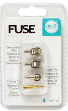 Cargar imagen en el visor de la galería, FUSE PUNTAS We R Memory Keepers Puntas para Fusor de Fundas y Shakers Liquidos 4 Pzs