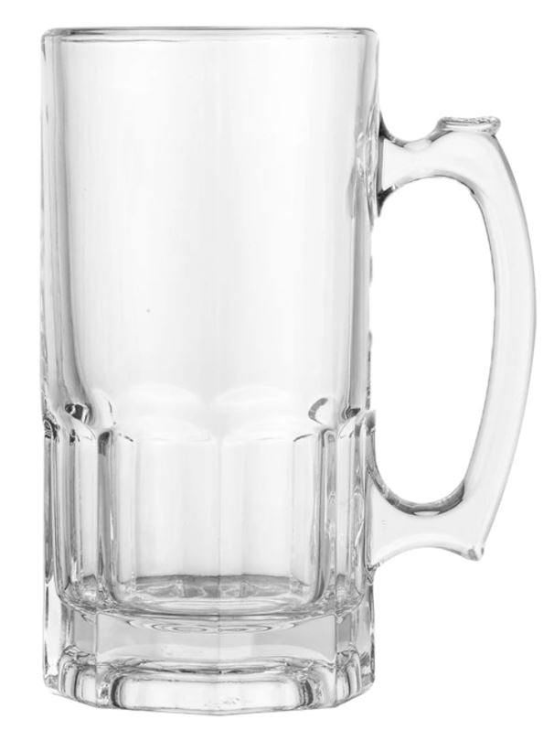 Tarro cervecero de cristal para sublimación 625ml