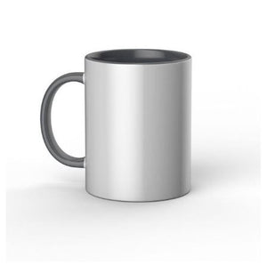 TAZA DE CERÁMICA BLANCA/GRIS CRICUT DE 15 OZ / 425 ML