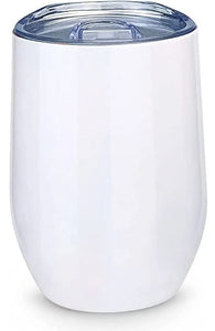 Vaso Wiskero Acero Inox. 12oz para sublimar