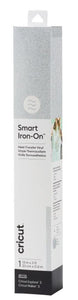 VINIL SMART IRON-ON GLITTER NEGRO 13 PULG X 3 PIES