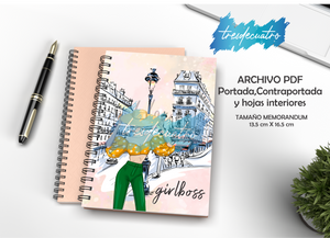 Archivo Digital para Libreta: Chica Paris PDF